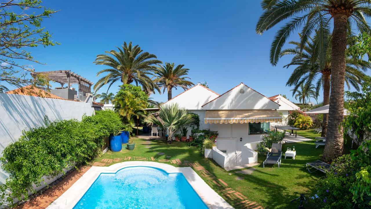 La Villa Calypso - Vivienda Vacacional Con Piscina Privada マスパロマス エクステリア 写真