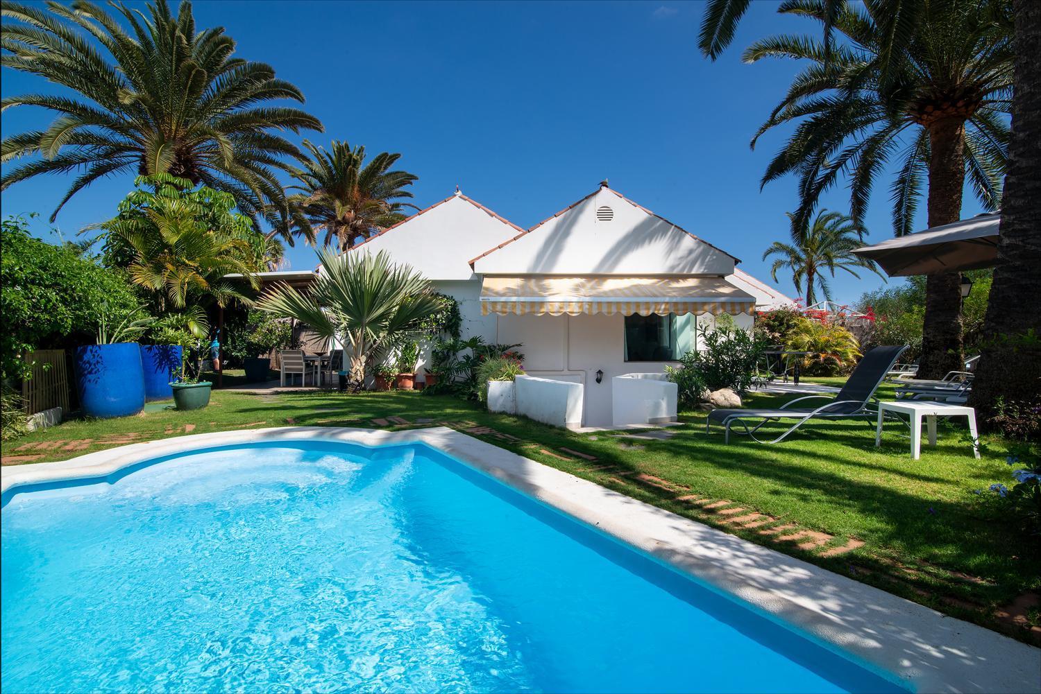 La Villa Calypso - Vivienda Vacacional Con Piscina Privada マスパロマス エクステリア 写真